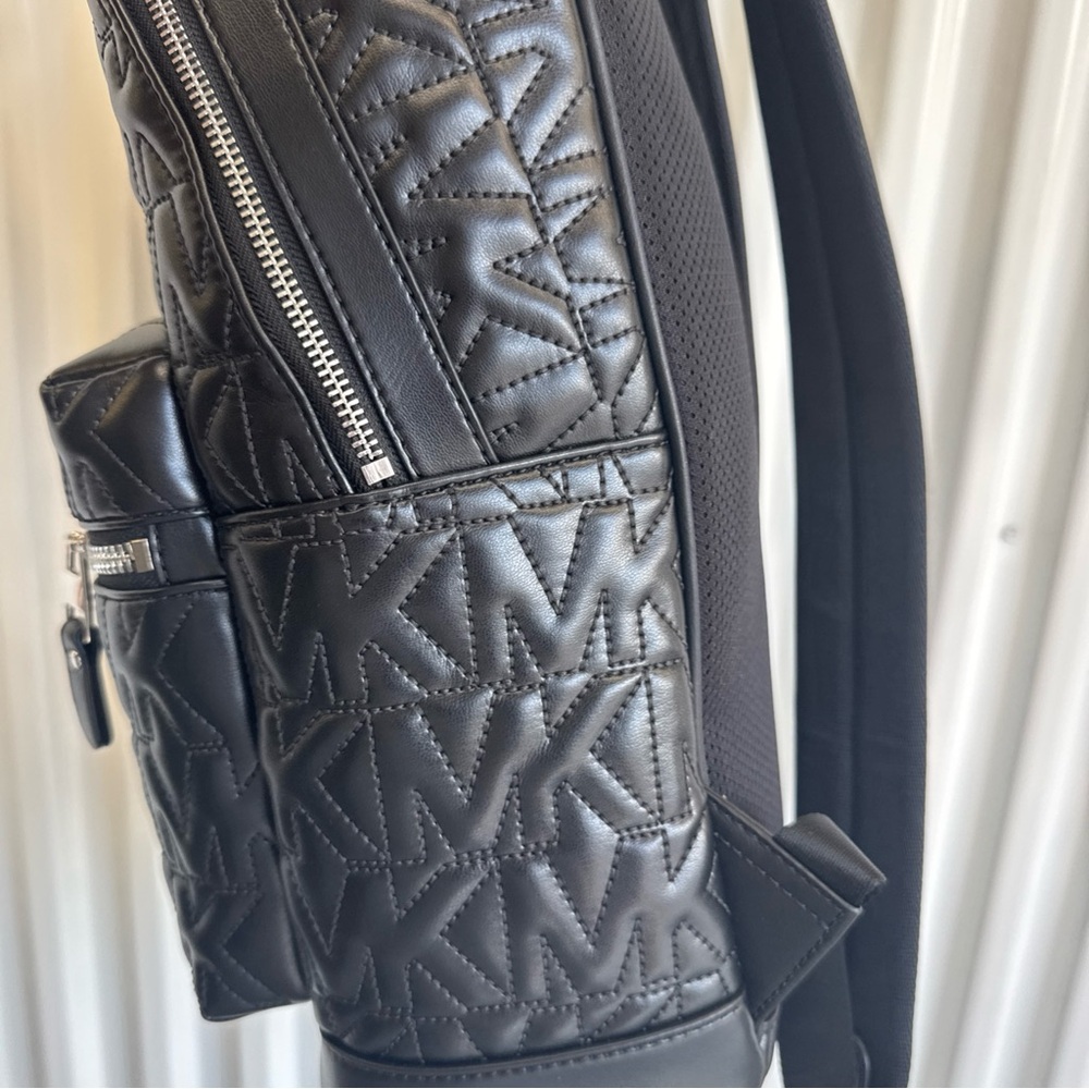 Michael Kors Black Embossed Backpack - image 2